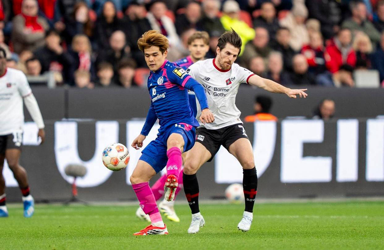 23岁利物浦旧将关键救主,勒沃库森主场绝平美因茨,德甲连续2轮未尝胜绩